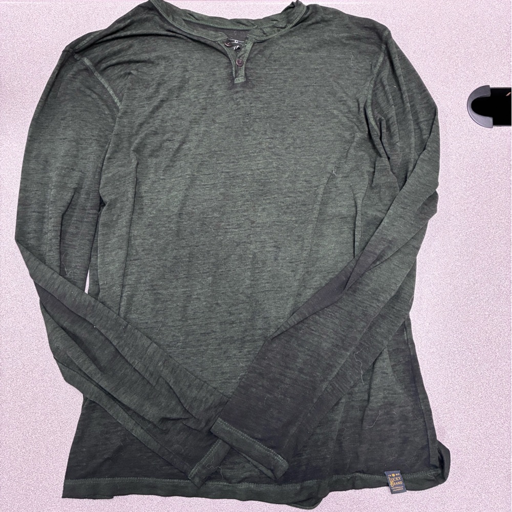 Lucky Brand Men's Dark Long Sleeve